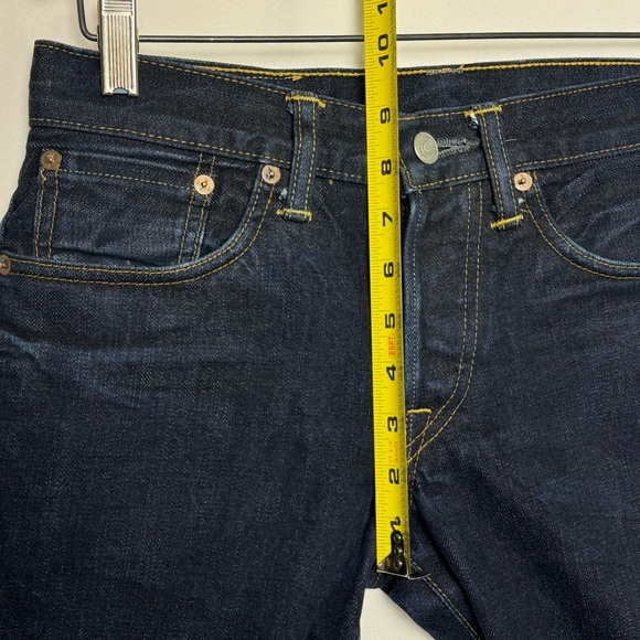 RRL Double RL Ralph Lauren Japenese Selvedge Denim USA Made Button Fly 28 X 32 - Picture 10 of 11